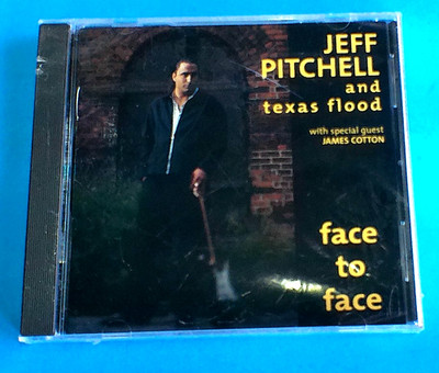 Jeff Pitchell and Texas Flood Face to Face CD James Cotton  Sealed