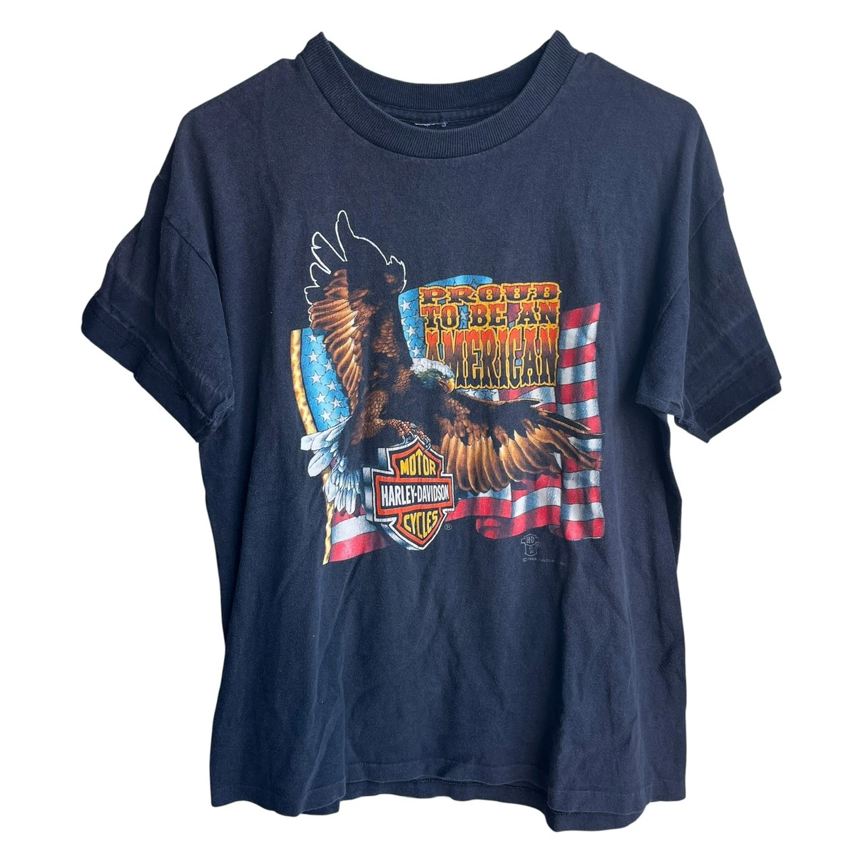 Harley-Davidson 1980s Vintage T-Shirts for Men for sale - eBay