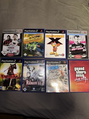 PS2 Spiele Konvolut PAL mit und ohne Anleitung