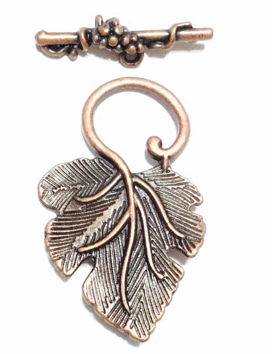 Copper toggle hotsell clasps