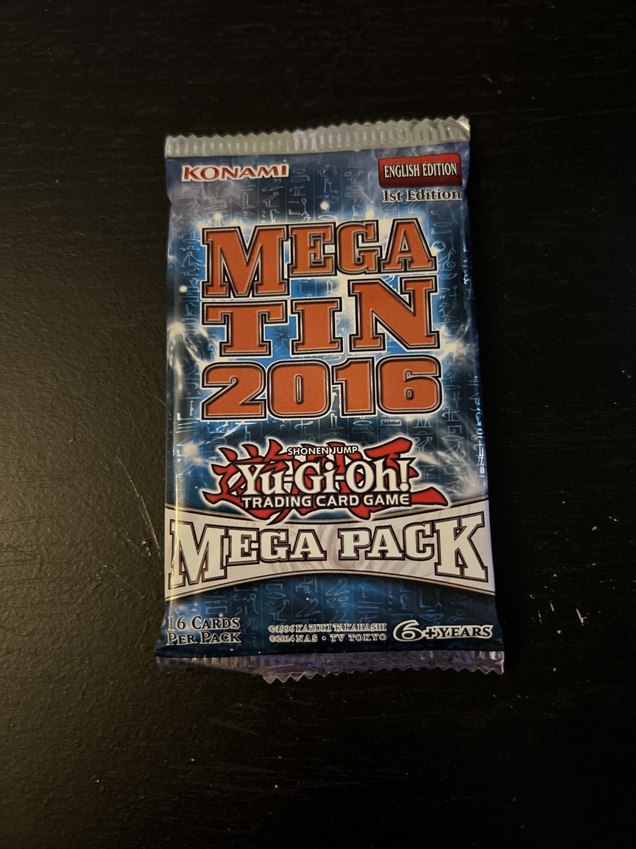 Yugioh! TCG Mega Pack 2016 1st Edition SEALED MINT RARE | eBay