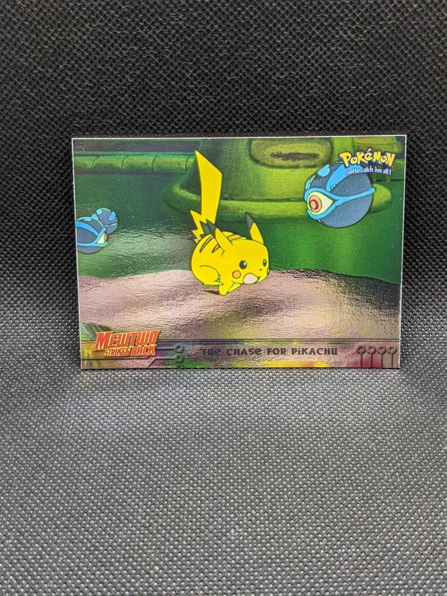 topps ピカチュウ The Chase for Pikachu 28 Topps Holo Mewtwo Strikes Back