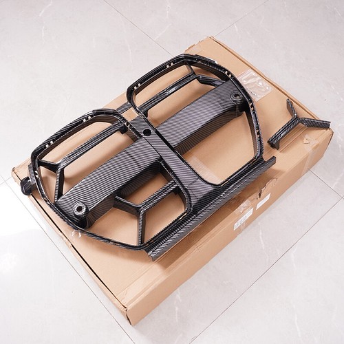 2X parrilla estilo nariz de fibra de carbono para BMW M3 G80 M4 G82 G83 CSL 2021-2023 - Imagen 7 de 14