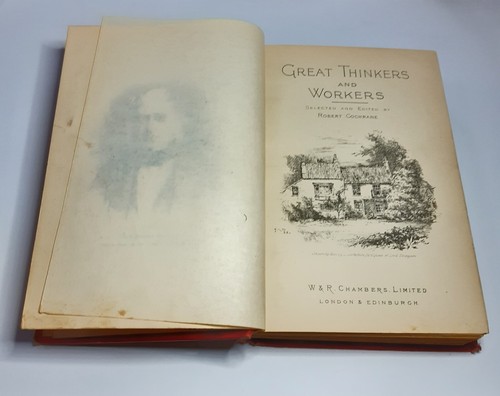 Vintage antiquarian book "Great Thinkers & Workers" pub Chamber Victorians - Picture 4 of 7