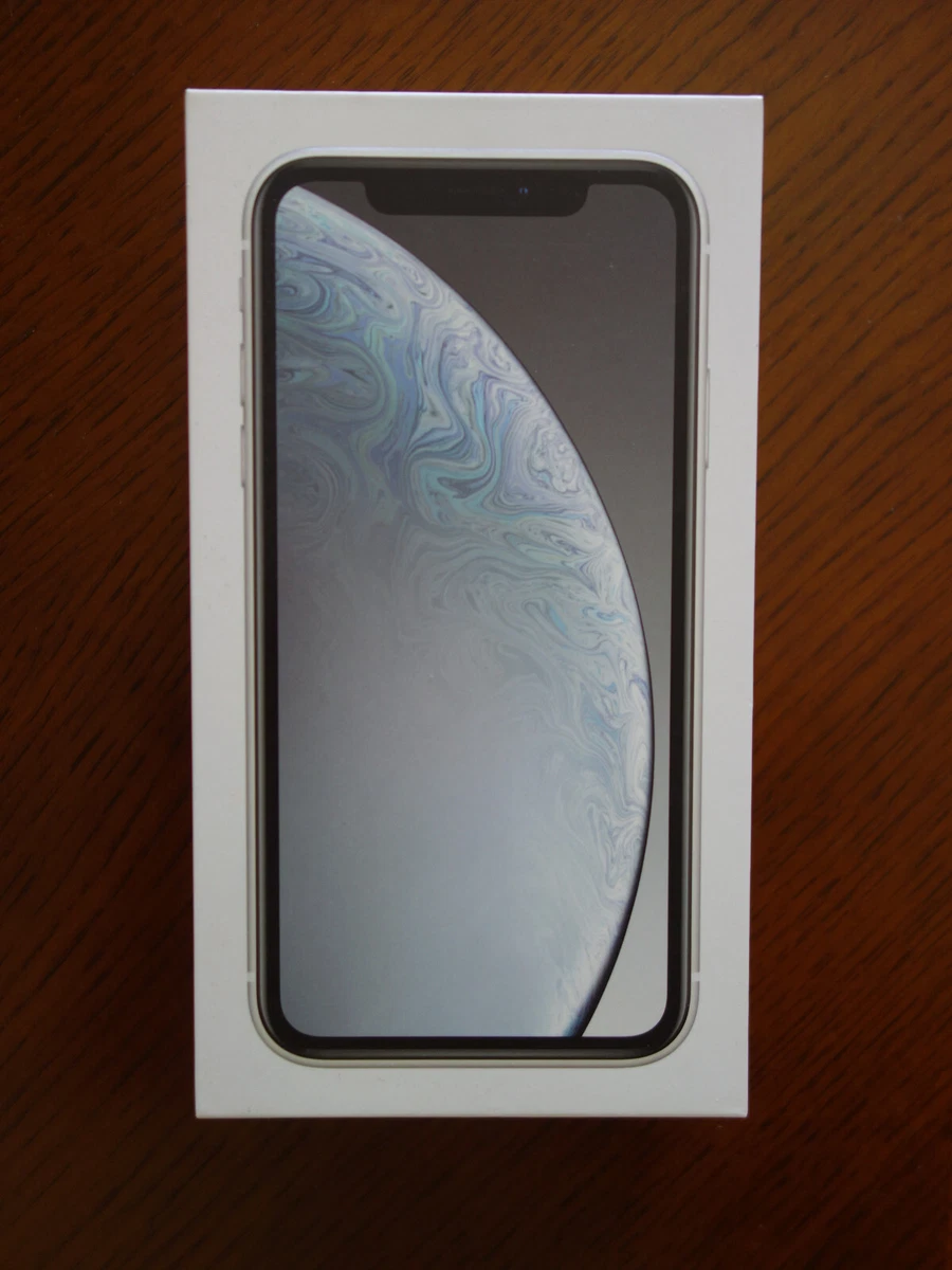 Box Only - Apple iPhone XR 64GB White | No additional items included