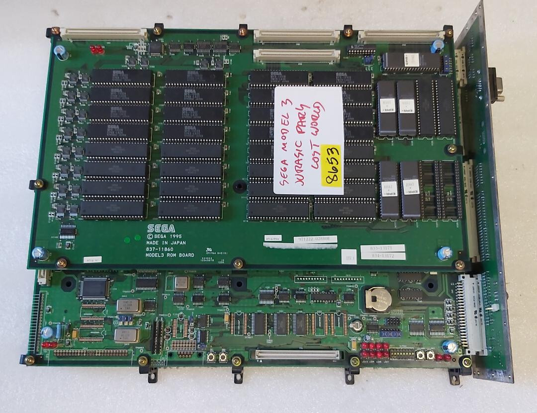 中古 アーケード セガ SEGA ザ ロスト・ワールド ジュラシック・パーク