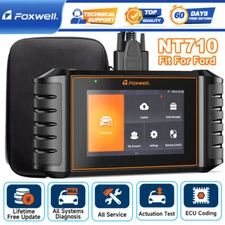 FOXWELL NT710 for Ford Bidirectional OBD2 Car Diagnostic Scanner ECU Coding Oil