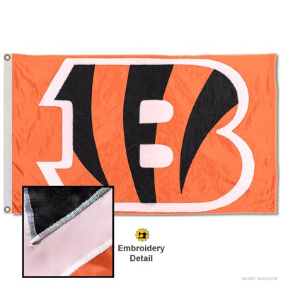 NCAA 2-Sided Nylon Flag – 3x5 Feet With Grommets, Applique & Embroidery, Officially Licensed College Team Spirit - View #2