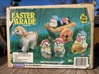 Hand Painted Ceramic Wee Crafts Easter Spring Decorations Easter Parade — photo 2