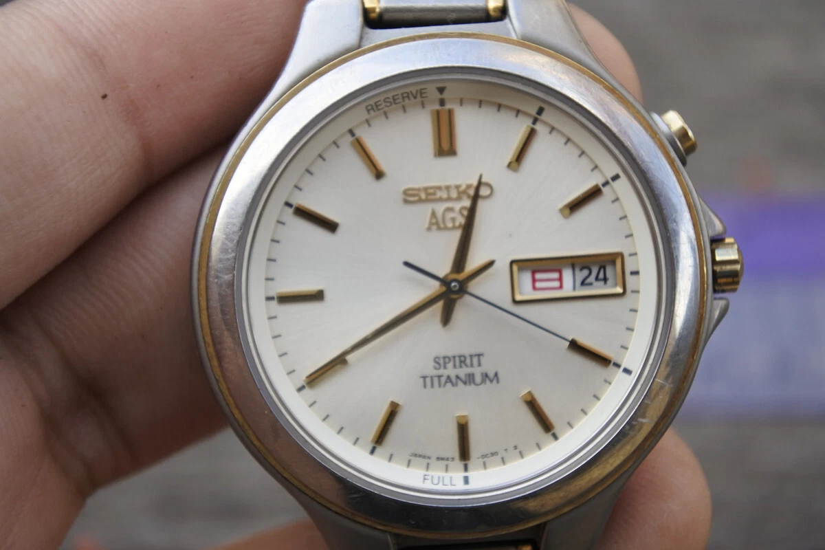 Seiko ags top spirit titanium