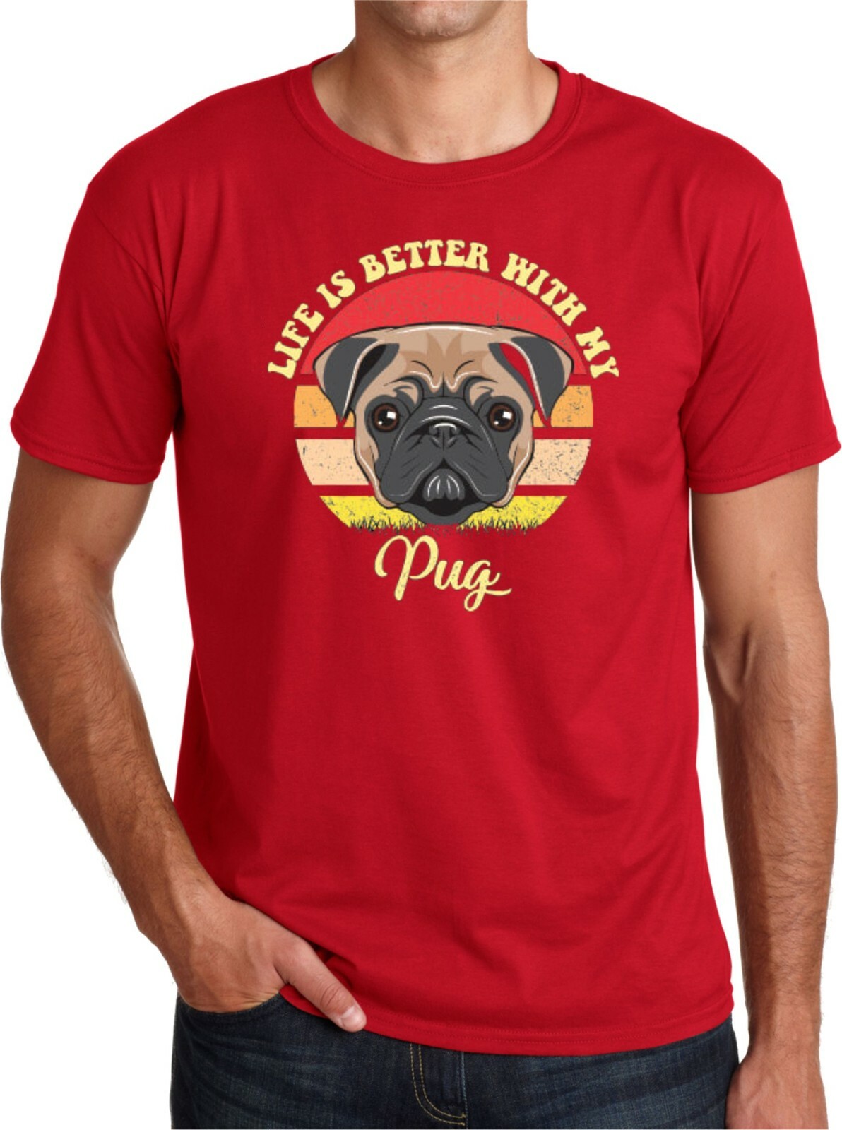 pug t shirts for sale