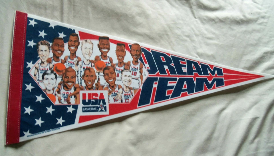 NBA Basketball großer Wimpel - Neu - NBA Finals / Spieler / Dream Team etc.