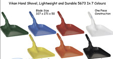 Vikan 5673n Hand shovel, 327 x 271 x 50 mm, 550 mm, choice of colours