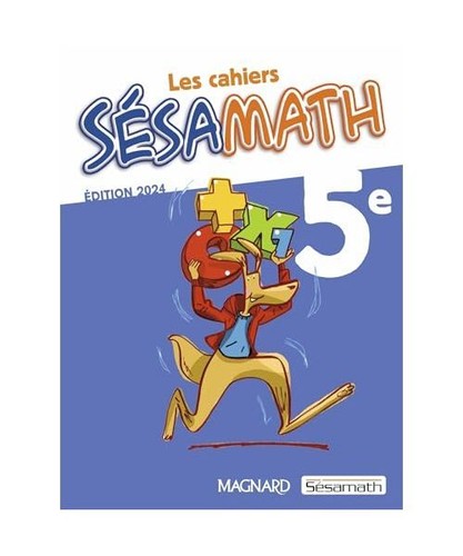 Mathématiques Cinquième - Sésamath - Cahier Élève (2021)
