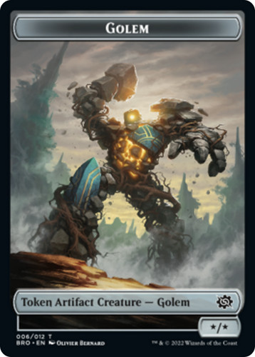 MTG Artifact Zombie Token Brothers War SEA APAC Battlefield Mural 