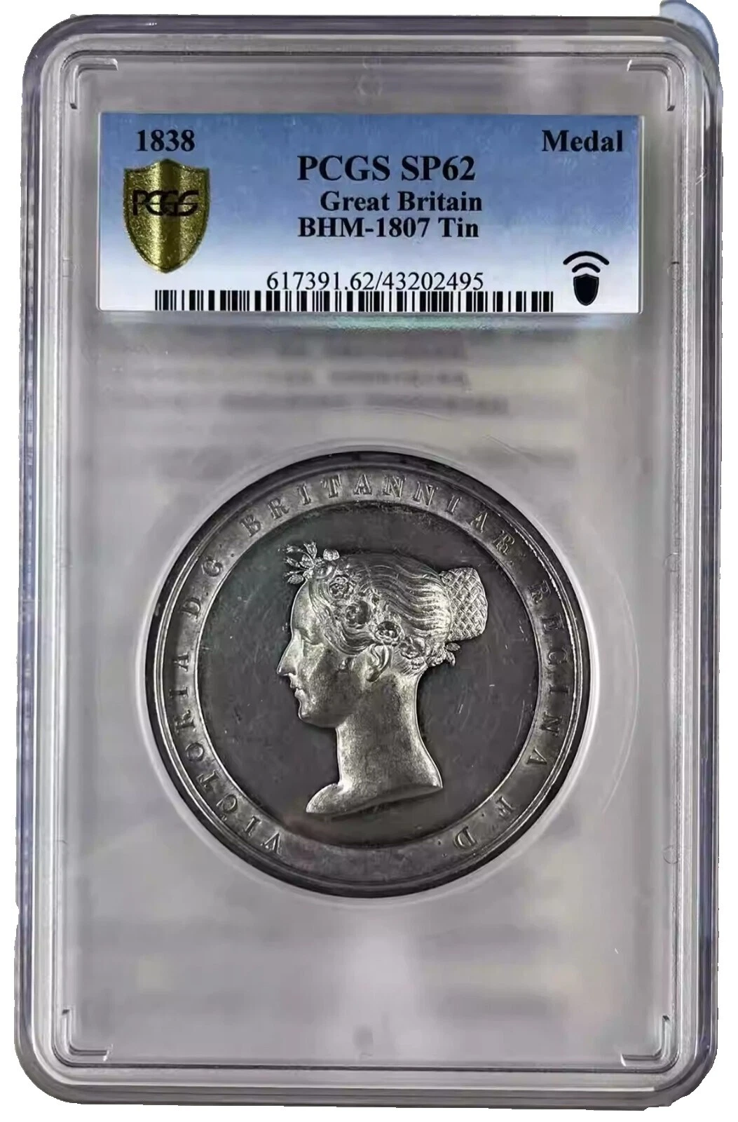 Monedas del Reino Unido de estaño