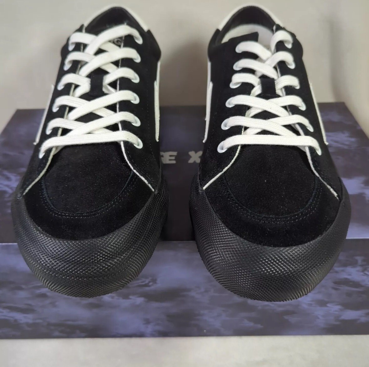NEW Revenge x Storm Low Top SNEAKERS Black White Mens 7, Womens 8.5 SHOES Boxed! Revenge x Storm Low Top Sneakers Black White Mens 7, Womens  main image 4