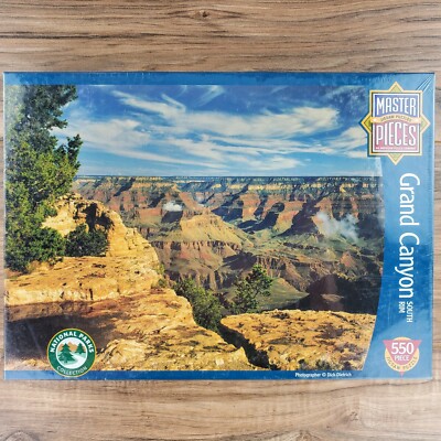 Grand Canyon South Rim Jigsaw Puzzle National Parks Collection 550 Pieces 18x24''