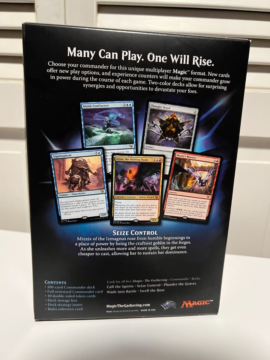 Commander 2015 Deck Seize Control (ENGLISH) FACTORY SEALED NEW MTG