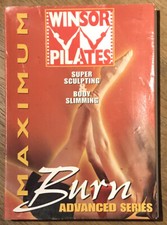 Winsor Pilates Maximum Burn Advanced Series Super Sculpting  Body Slimming DVD