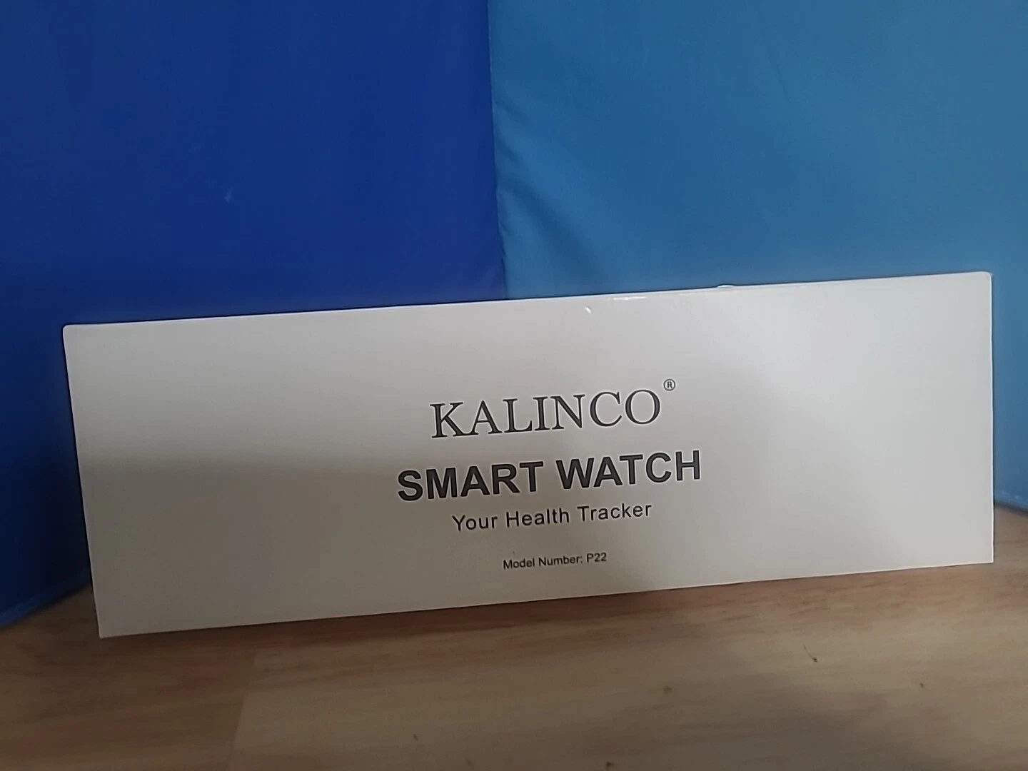 KALINCO Smart Watch Fitness Tracker with Heart Rate Monitor Blood Press