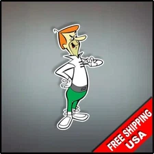 George Jetson Decal Vinyl Wall Sticker 8" x 4" The Jetsons Cartoon