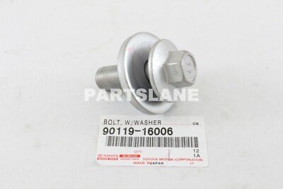 Toyota 90119-16006 OEM Genuine Bolt For Crankshaft Pulley Set