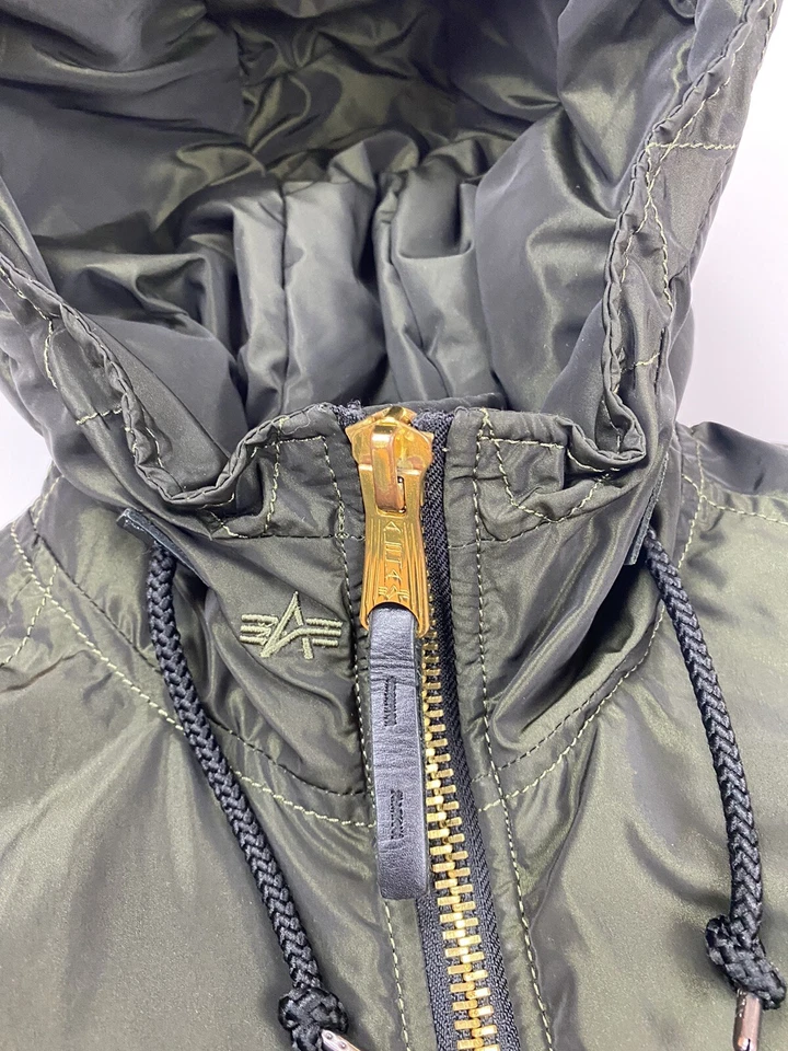 Chaqueta parka camaleón Alpha Industries para mujer talla S Foto 3 de 4