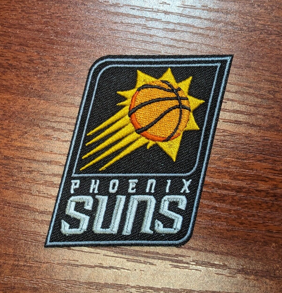 Phoenix Suns Patch NBA Basketball Sports League Embroidered Iron On Patch 3.5x2