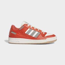 Adidas Men Forum Low Classic Shoes Genuine Upper Leather FZ6273 Size 10-12