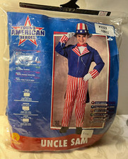 Rubies UNCLE SAM Young American Heros Halloween Costume Small 4-6 New A95