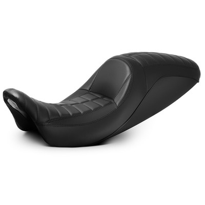 Smooth Shaped One-Piece Front & Rear Seat For Harley Touring Models 2008-2023 US