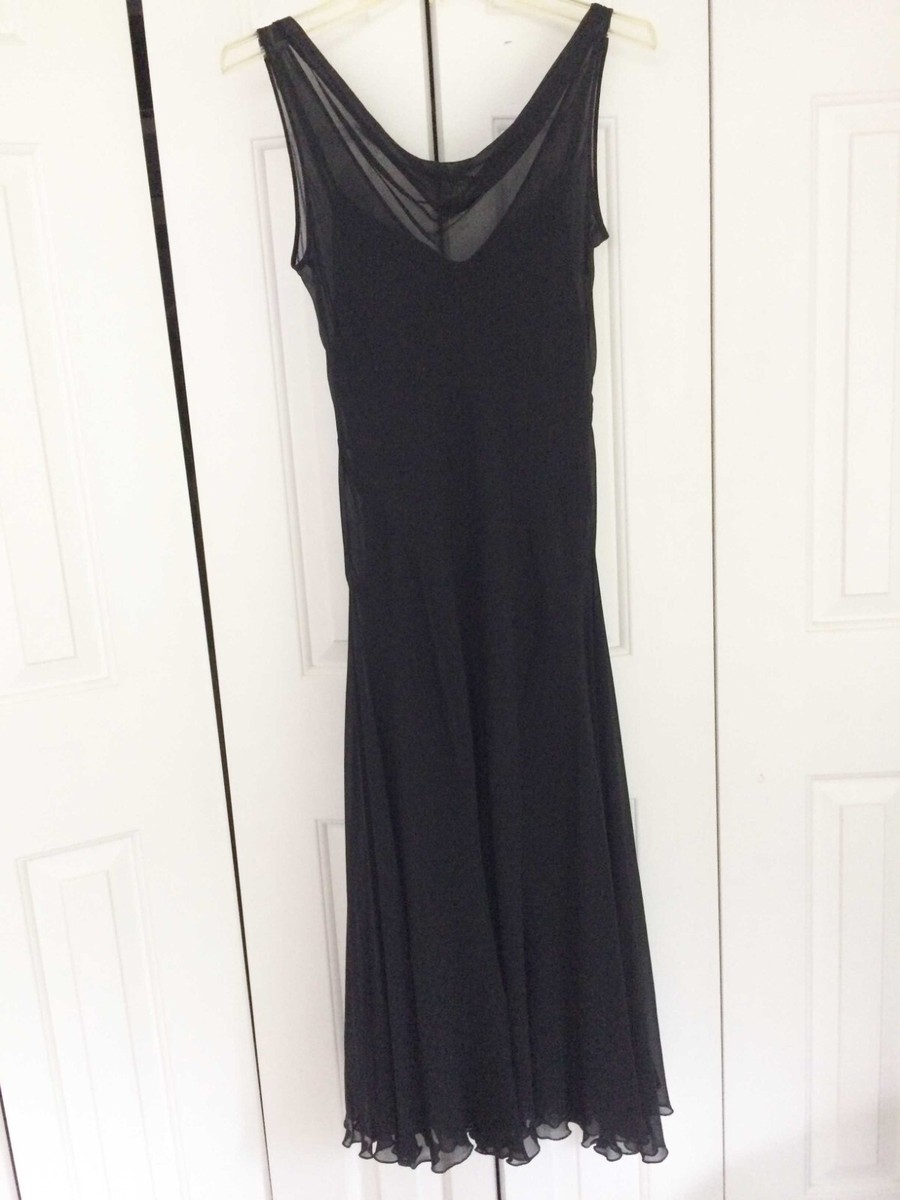 express black silk dress Satin Strapless Midi Slip Dress