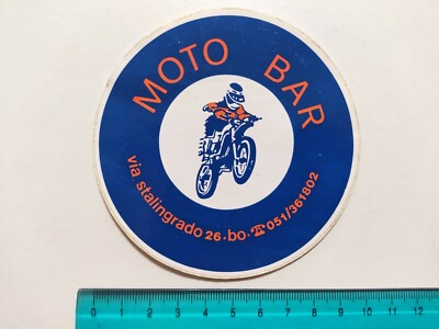 Autocollant Vintage BBS Années 80 - Original, Neuf, Fabriqué En France