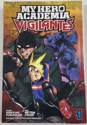 My Hero Academia Vigilantes Vol. 1 by by Hideyuki Furuhashi Paperback Viz Media