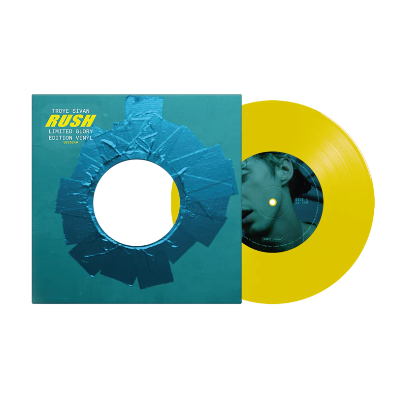 Troye Sivan - Rush - 🟡 Yellow 7” Single Vinyl Glory Edition - New