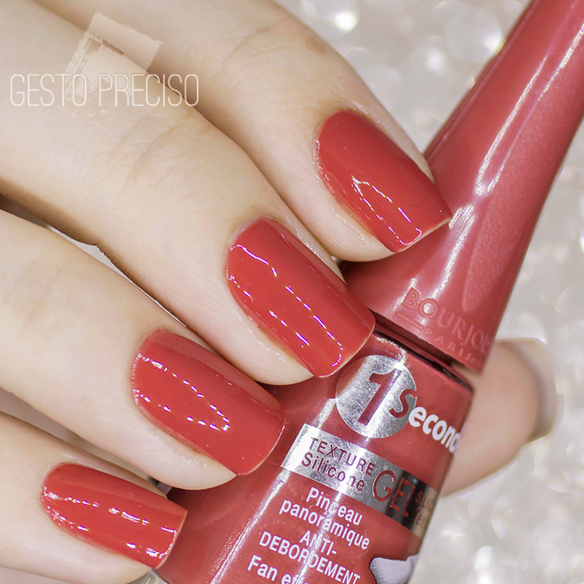 Bourjois Vernis A Ongle 1 Seconde 48 Tomette You Pinceau Panoramique