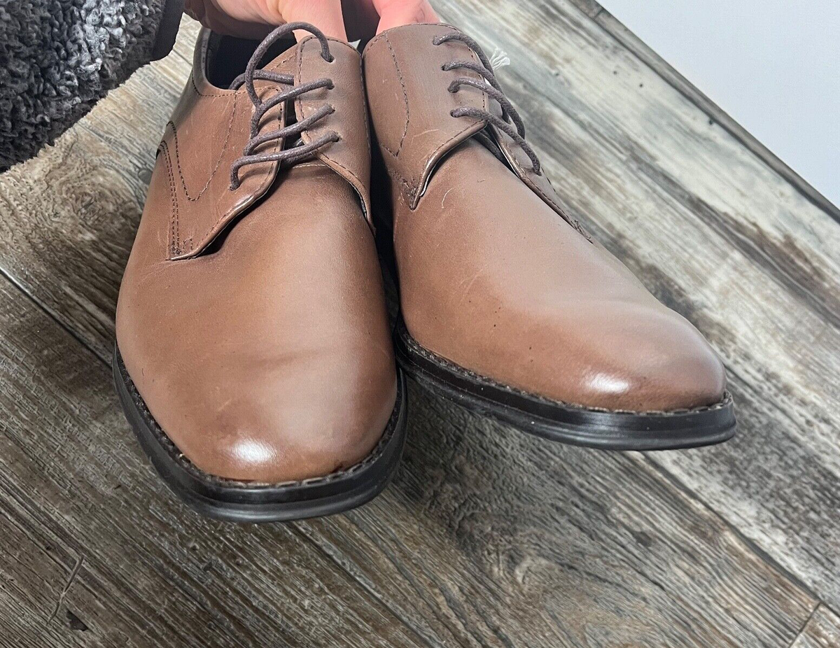 Vionic Brown leather Lace up dress shoes *Joseph* w\\ Orthaheel Technology NWOB! Vionic Men main image 2
