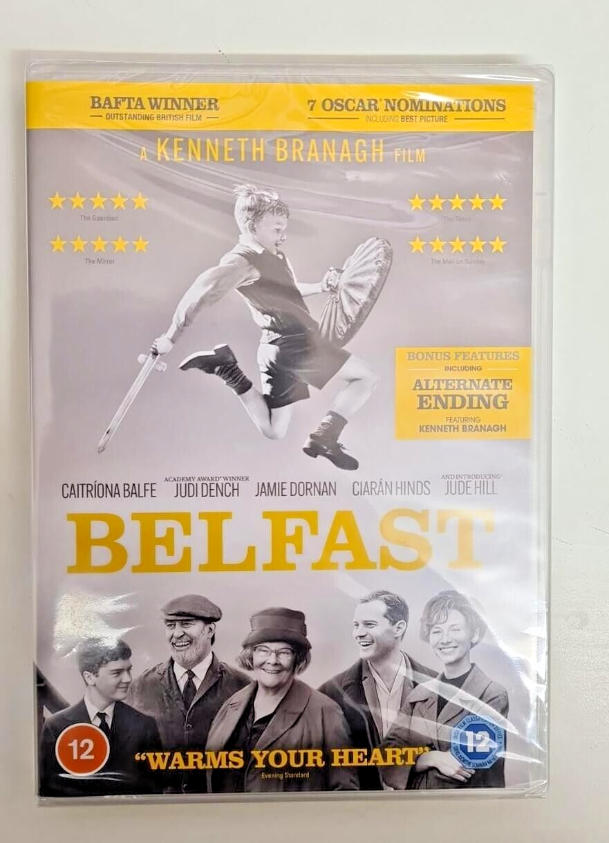 BELFAST     BRAND NEW SEALED GENUINE UK DVD