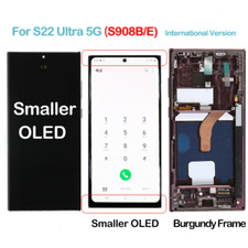 New Small OLED Display LCD Touch Screen For Samsung Galaxy S22 Ultra 5G S908B/E