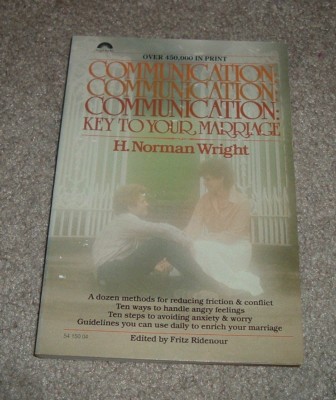 1974 COMMUNICATION KEY TO YOUR MARRIAGE Guide by H Norman Wright