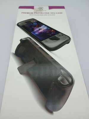 Steamdeck Premium Protective TPU Case With Kickstand And Stickers.