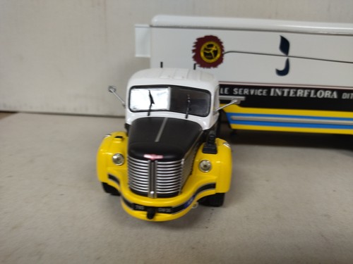 BERLIET TLR10 M 1953-57 INTERFLORA TRUCK + TRAILER 1:43 ALTAYA IXO PIEZA SUELTA - Imagen 2 de 5