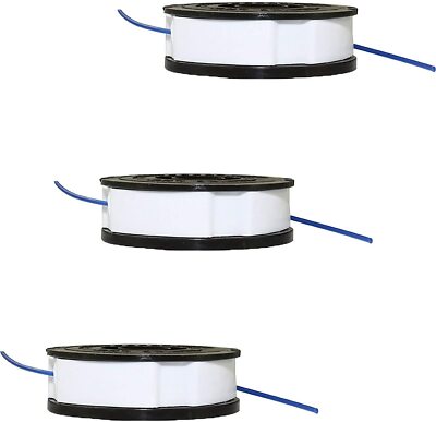 Spule & Schnur für TITAN TTB586GTM Rasentrimmer Trimmer x 3