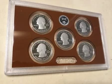 2015 S CLAD QUARTER GEM PROOF SET (5 CLAD QUARTERS) ATB REALLY NICE! HIGH GRADE!