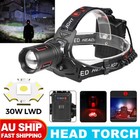 <!--F#f_0-->300000LM LED Head Torch Fishing Headlamp Rechargeable Camping Light Waterproof<!--F/-->