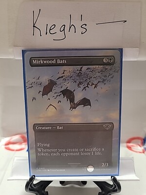 Mtg - Mirkwood Bats *Borderless*
