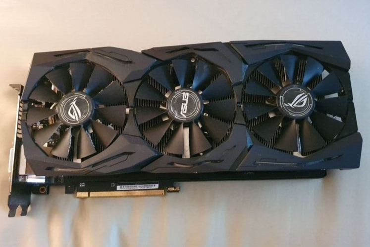 Graphics Card Rx Vega 64 Asus Strix Asus Rog Strix Vega 64