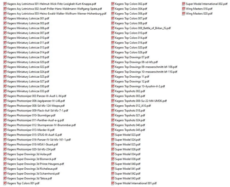KAGERO MINIATURY LOTNICZE (POL) MAGAZINE 16 Unique Issues On USB Flash Drive - Image 4 of 4