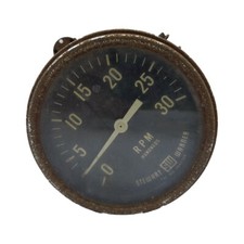 Stewart Warner Sw 2649559 Rpm Hundreds 0-30 Tachometer Gauge
